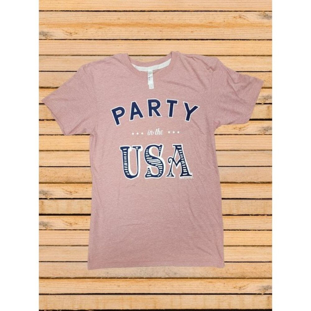 Party In The USA Graphic T-Shirt Women's Size Small